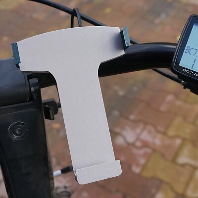 Phone Holder for bike Parametric FreeCad