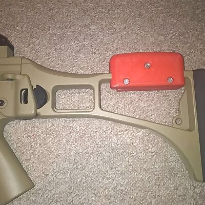 padcheek rest for airsoft G36c still foldable