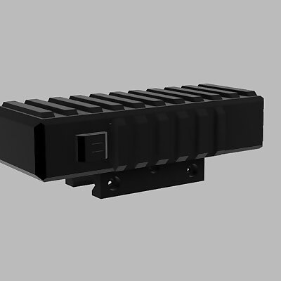 battery box for picatinny rail