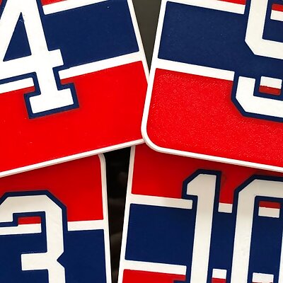 NHL Montreal Canadiens Coasters