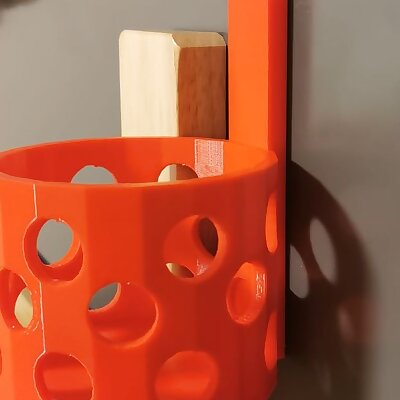 Bunk bed cup holder
