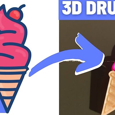 Ice cream earrings from SVG Icon