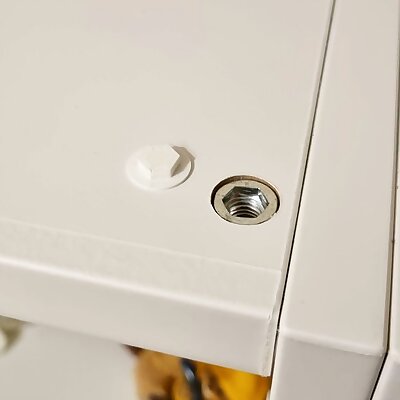 IKEA PLATSA screw hole cover