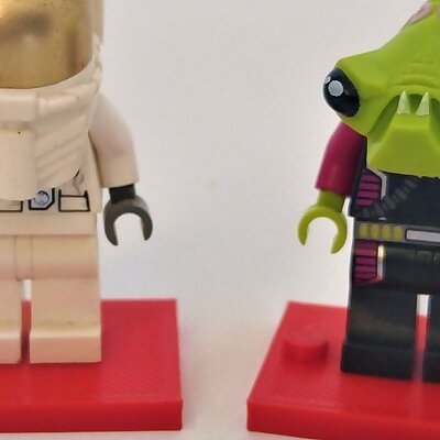 Lego Minifigure Stand