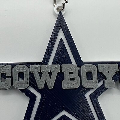 Dallas Cowboys Logo and Keychain