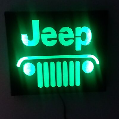 Jeep Wall Sign