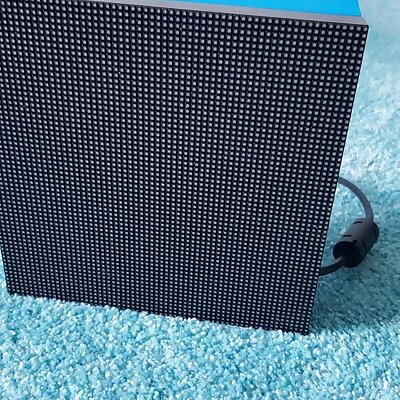 RGB LED matrix case