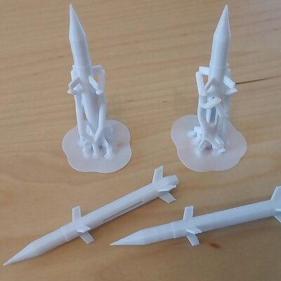 Missile  easy to print  for F302 from Stargate by taichl