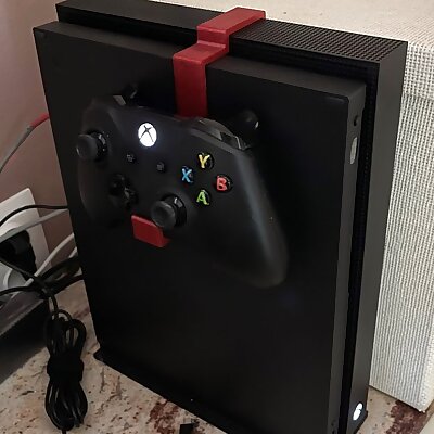 XBOX One X controller holder left side