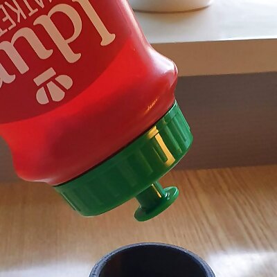 Ketchup bottle holder