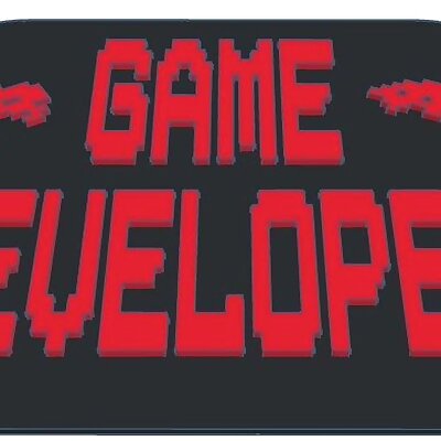 Game Developer sign