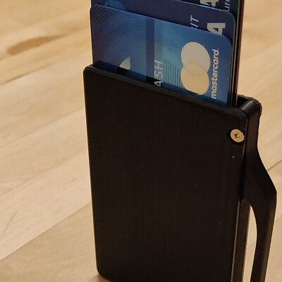 Credit Card Wallet With Ejector