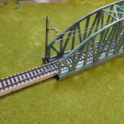 Arch bridge for Marklin Mtracks H0 Bogenbrücke für Märklin MGleise