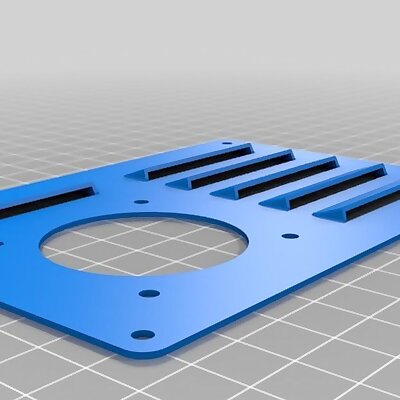 AnyCubic Photon Backplate with Fan duct bypass