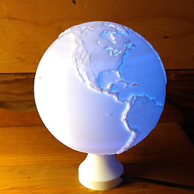 Globe Lamp  Earth