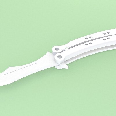 Improved Butterfly Knife From CSGO