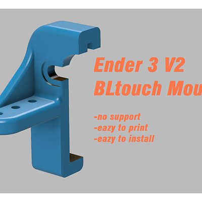 Ender 3 V2 3DTouchBLTouch Mount