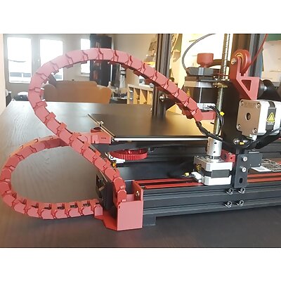 Ender 3 V2 Yaxis and Zaxis drag chain