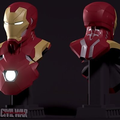 Iron Man Mark 46 Bust  Civil War