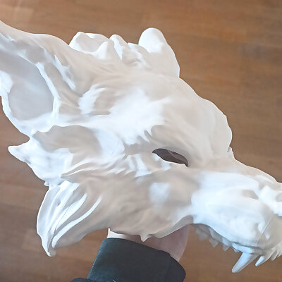 Wolf Mask adult  no supports
