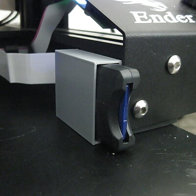 SD Card Extender holder for Creality Ender 3