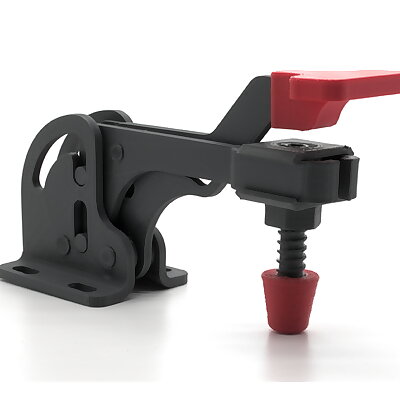 Linear toggle clamp