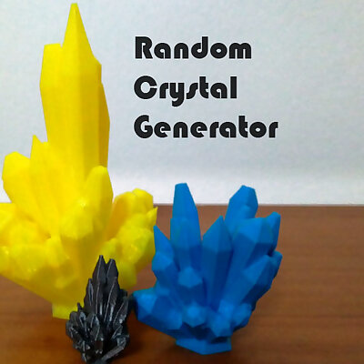 Random Crystal Generator