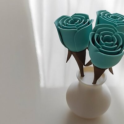 Roses  Vase Mini Edition