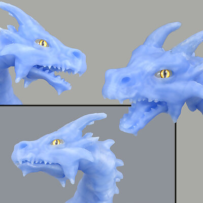 Articulated dragon mouth