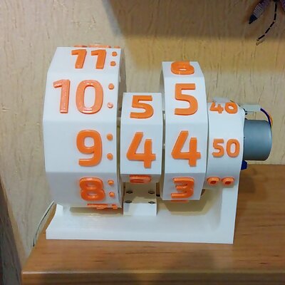 3D Printed Numechron Clock