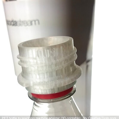 PET Bottle To Sparkling Machine Adapter