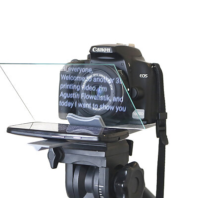 Smartphone Teleprompter  Tripod Adapter