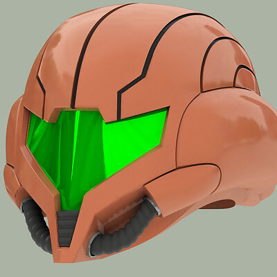 Wearable Samus Aran Helmet Metroid Prime 3