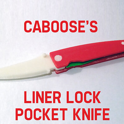Liner Lock Pocket Knife