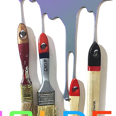 Paint Brush Holder