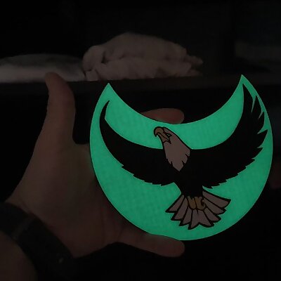 Eagle glow in the dark
