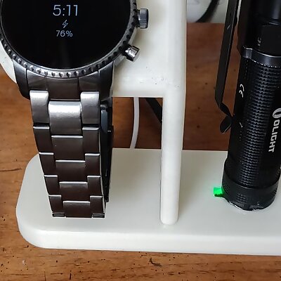 Olight and Fossil Watch Stand
