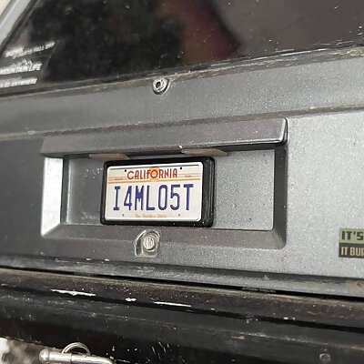 Licence Plate Holder for Tamico