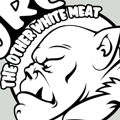 ORC THE OTHER WHITE MEAT sign