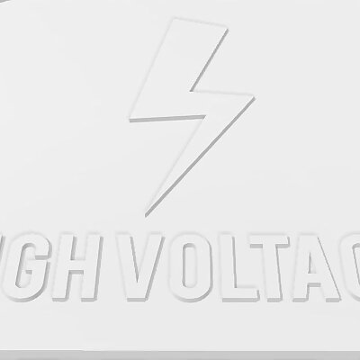 High Voltage Signage