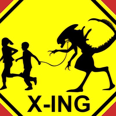 Child Crossing Xing Sign