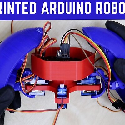 3D printed arduino robot
