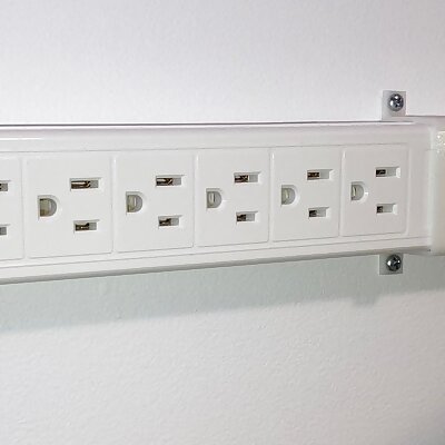 Ikea Koppla Outlet Power Strip 2 hole straps