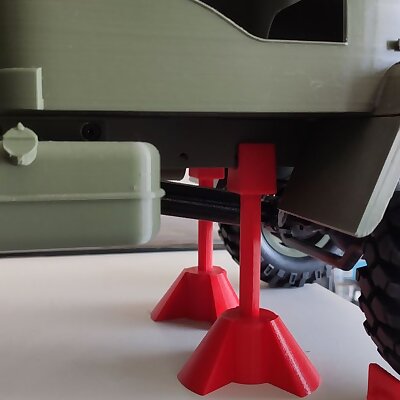 Stand for storing 3d printed rc car PV3S