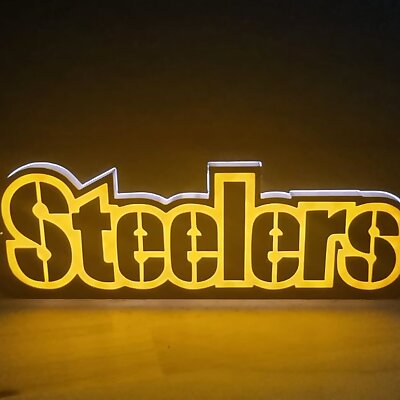 Pittsburgh Steelers NFL Football Lamp