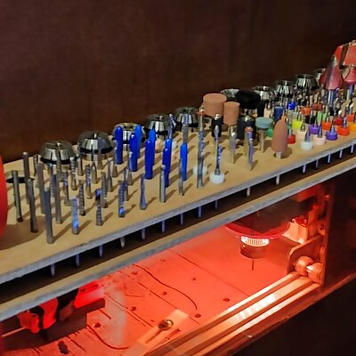 Tool Rack for CNC Router