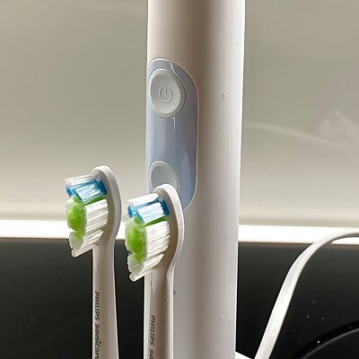 Philips Sonicare Toothbrush Head Holder  Front