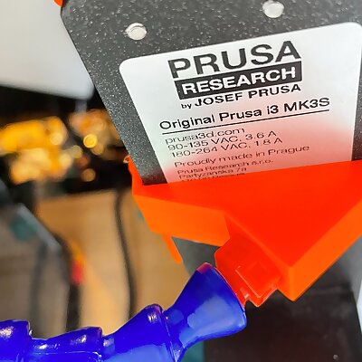 Prusa MK3S Frame Clips for Pipe Arm