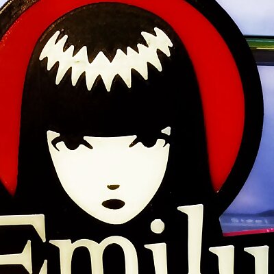 Emily The Strange multicolor logo
