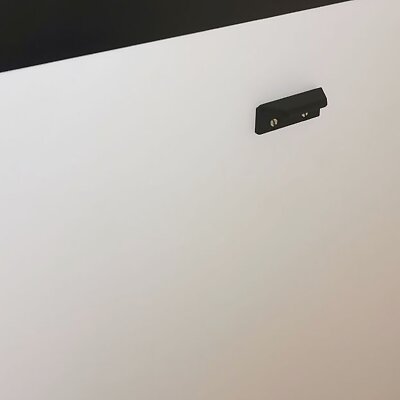 Printer enclosure wall handle